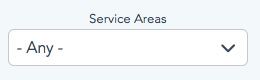 Service area options